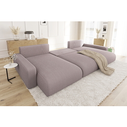 Диван П-образный Inspira Furniture Sara SF Lincoln 61 (Pink) Thumb