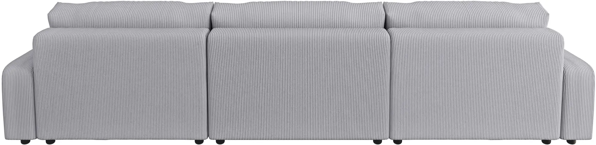 Canapea in forma de U Inspira Furniture Sara SF Lincoln 86 (Grey)