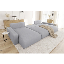 Canapea in forma de U Inspira Furniture Sara SF Lincoln 86 (Grey) Thumb