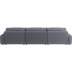 Canapea in forma de U Inspira Furniture Sara SF Lincoln 90 (Dark Grey) Thumb