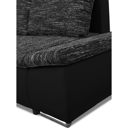 Диван угловой Inspira Furniture Acra Left Soft 11/Berlin 02 (Black/Dark Grey) Thumb