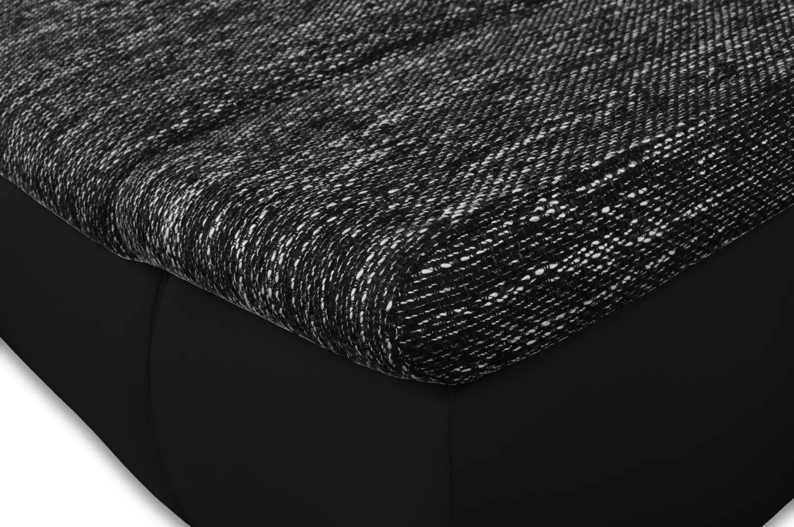 Диван угловой Inspira Furniture Acra Left Soft 11/Berlin 02 (Black/Dark Grey)