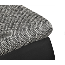 Canapea de colt Inspira Furniture Acra Left Soft 11/Lawa 05 (Black/Grey) Thumb