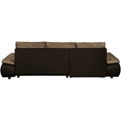 Диван угловой Inspira Furniture Acra Left Soft 66/Lawa 02 (Brown/Grey) Thumb