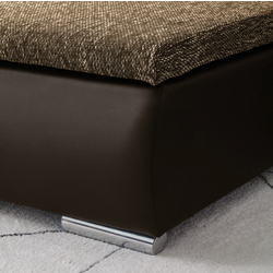 Диван угловой Inspira Furniture Acra Left Soft 66/Lawa 02 (Brown/Grey) Thumb