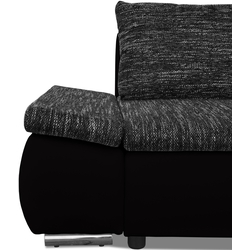 Диван угловой Inspira Furniture Acra Right Soft 11/Berlin 02 (Black/Grey) Thumb