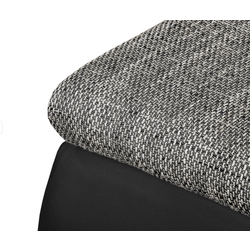 Диван угловой Inspira Furniture Acra Right Soft 11/Lawa 05 (Black/Grey) Thumb