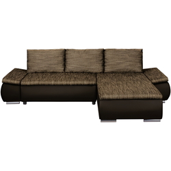 Canapea de colt Inspira Furniture Acra Right Soft 66/Lawa 02 (Brown) Thumb