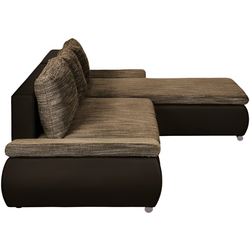 Canapea de colt Inspira Furniture Acra Right Soft 66/Lawa 02 (Brown) Thumb