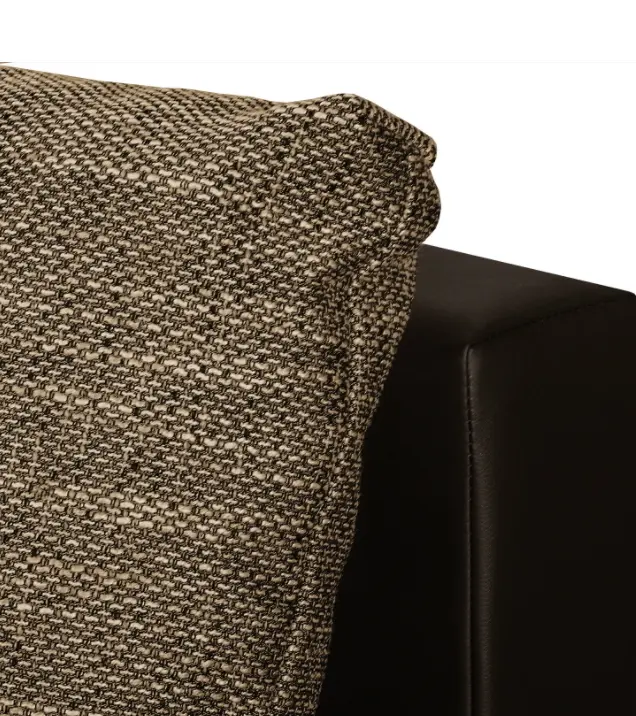 Canapea de colt Inspira Furniture Acra Right Soft 66/Lawa 02 (Brown)