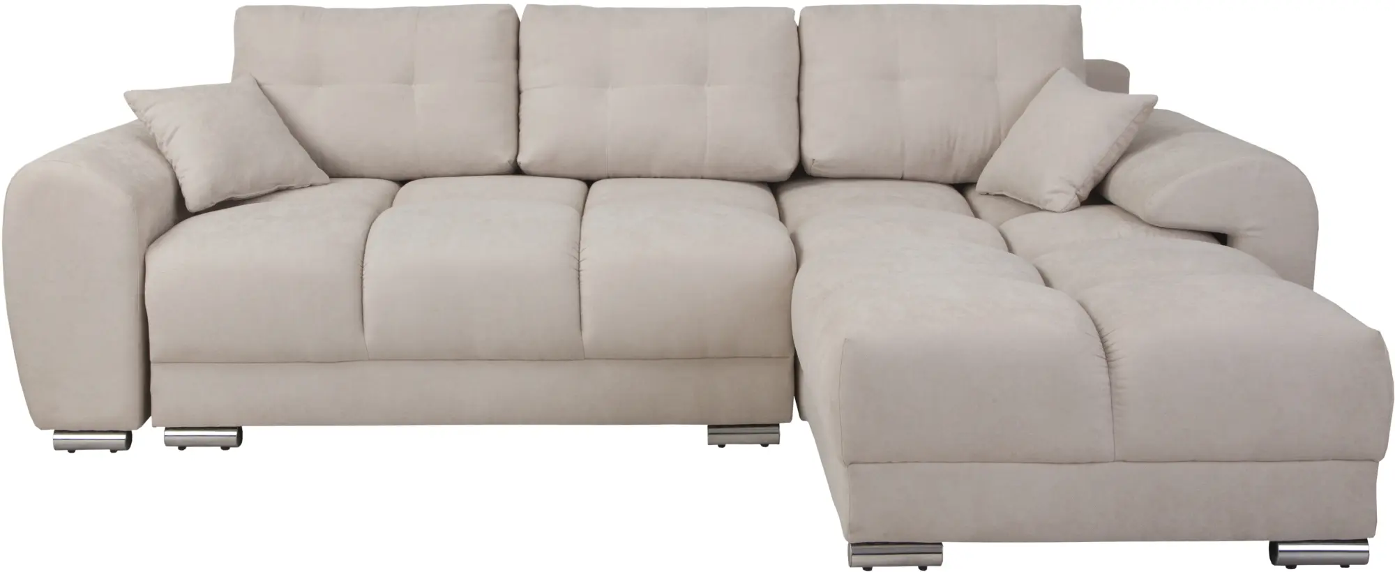 Canapea de colt Inspira Furniture Azzuro Bis Enjoy 01 (Beige)