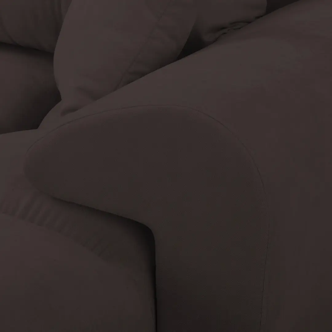 Диван угловой Inspira Furniture Azzuro Bis Enjoy 06 (Espresso)