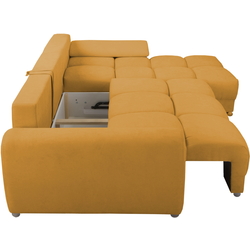 Canapea de colt Inspira Furniture Azzuro Bis Enjoy 12 (Mango) Thumb