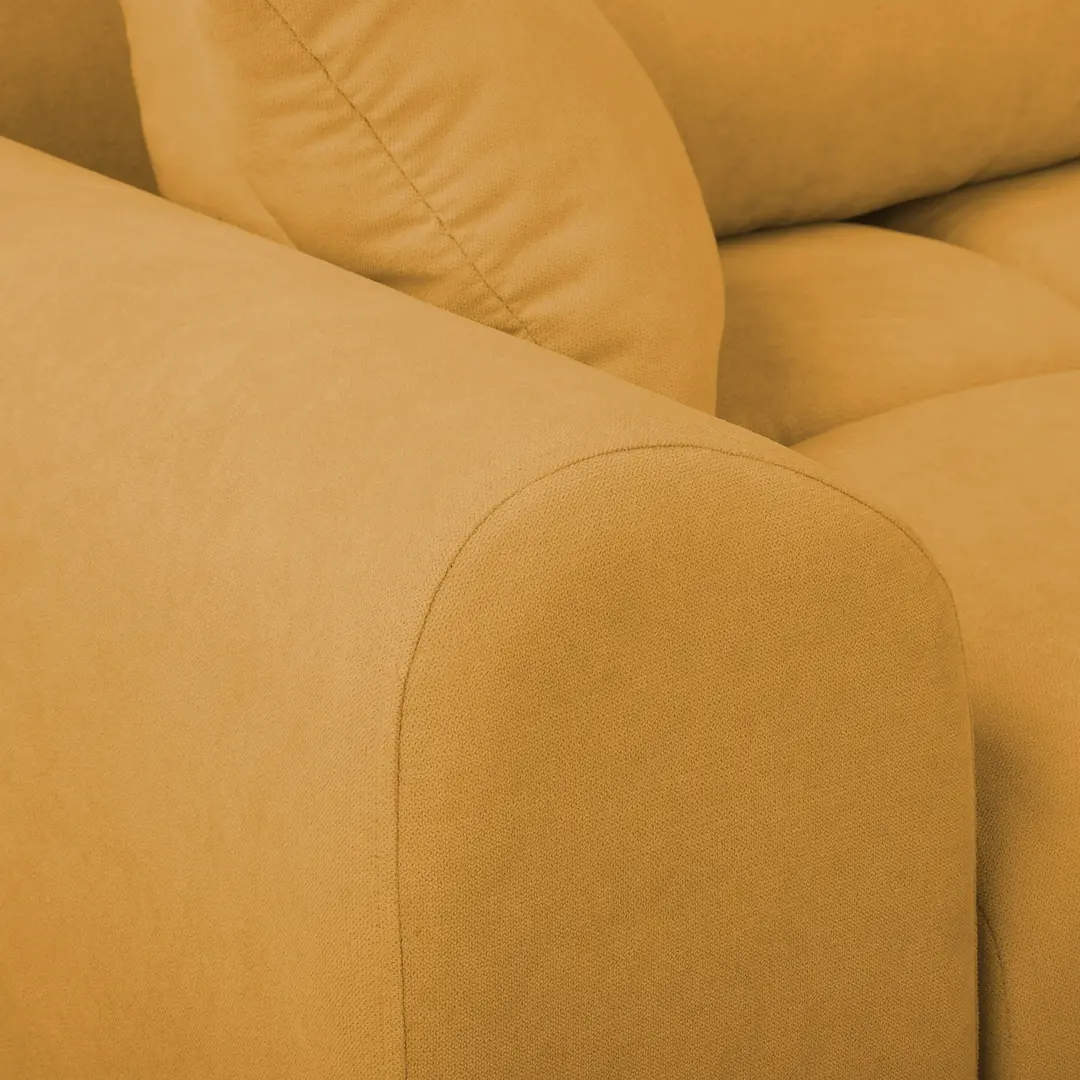 Canapea de colt Inspira Furniture Azzuro Bis Enjoy 12 (Mango)