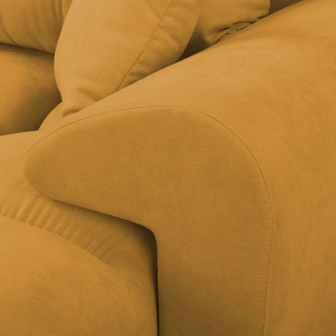 Canapea de colt Inspira Furniture Azzuro Bis Enjoy 12 (Mango)