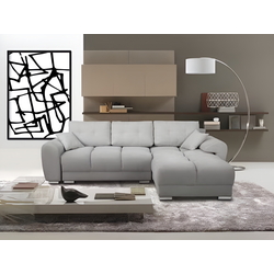 Canapea de colt Inspira Furniture Azzuro Bis Enjoy 21 (Grey)