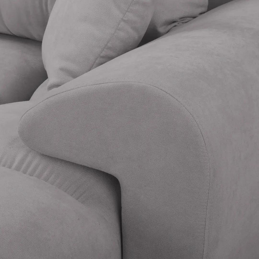 Canapea de colt Inspira Furniture Azzuro Bis Enjoy 21 (Grey) - 9