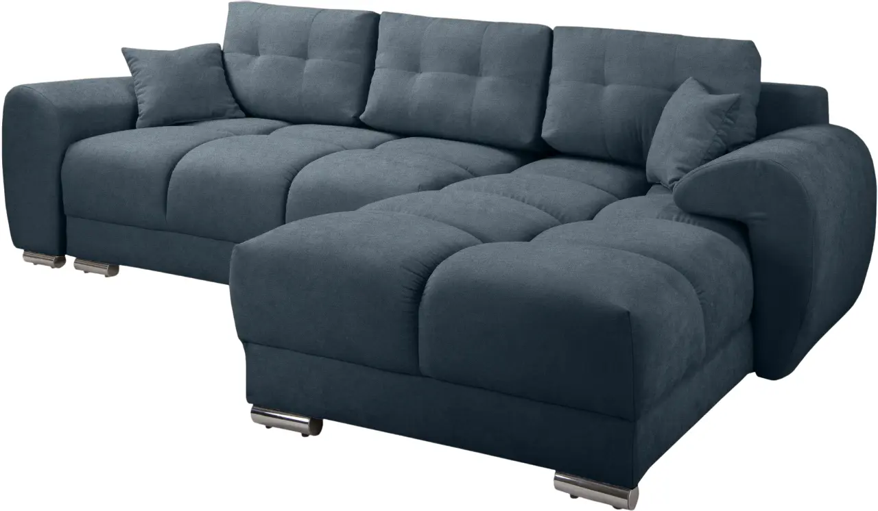 Canapea de colt Inspira Furniture Azzuro Bis Enjoy 22 (Anthracite)