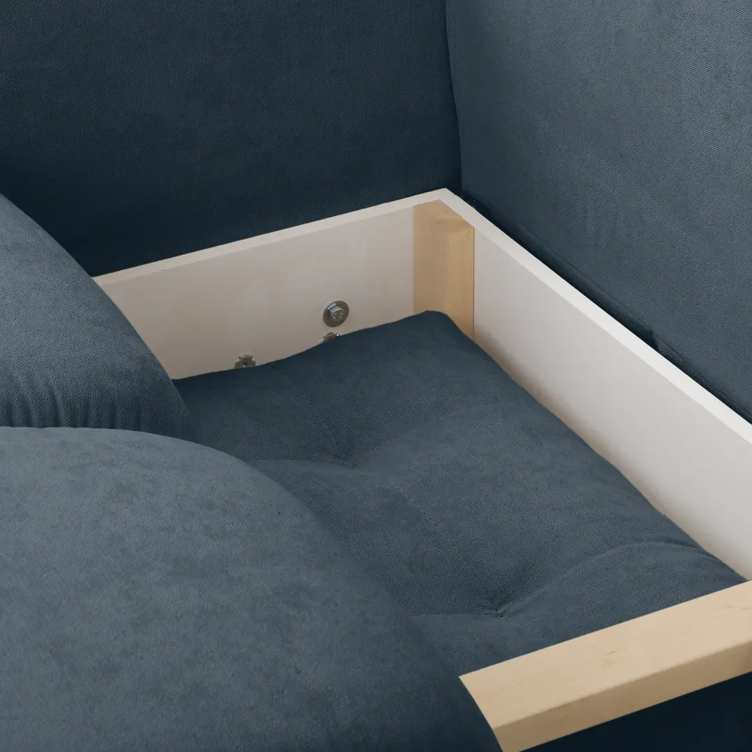 Canapea de colt Inspira Furniture Azzuro Bis Enjoy 22 (Anthracite)