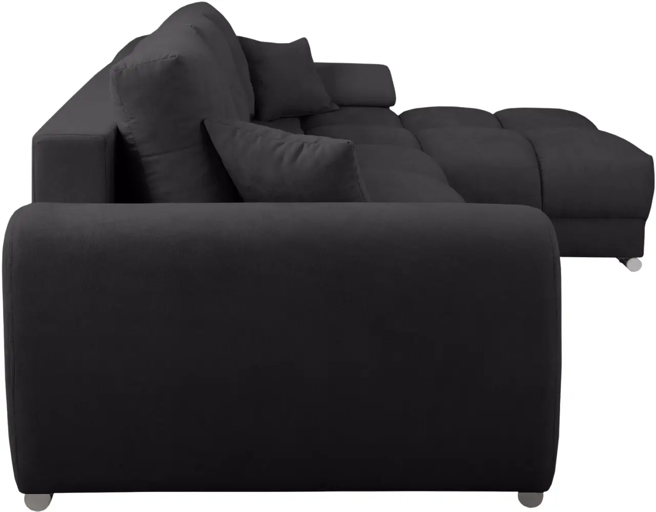 Canapea de colt Inspira Furniture Azzuro Bis Enjoy 25 (Black)