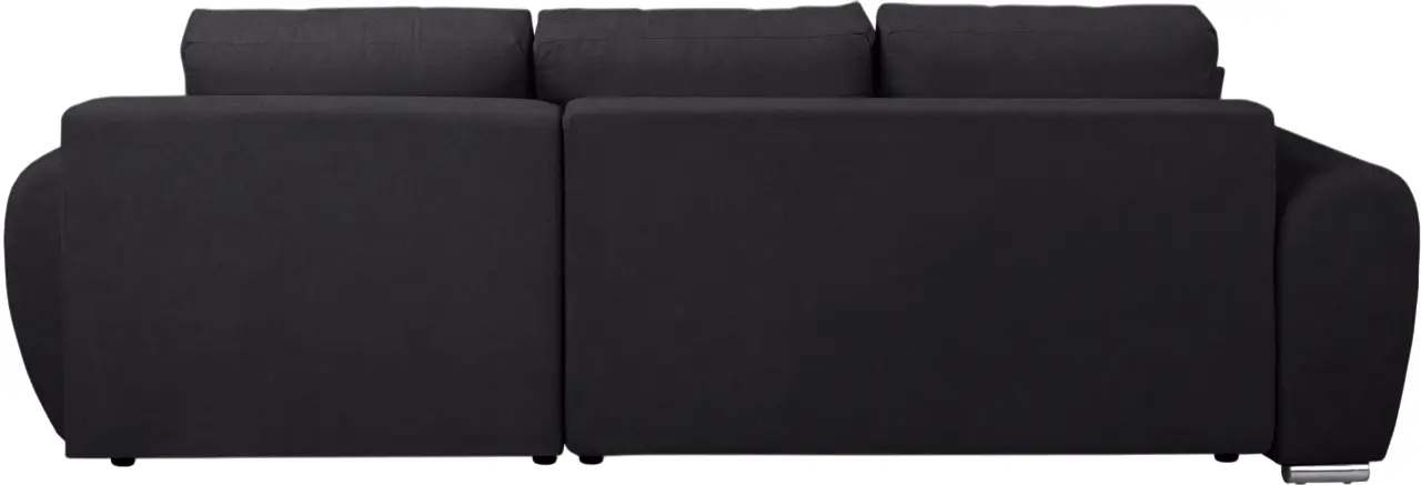 Canapea de colt Inspira Furniture Azzuro Bis Enjoy 25 (Black)