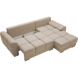Canapea de colt Inspira Furniture Azzuro Enjoy New 02 (Camel) Thumb