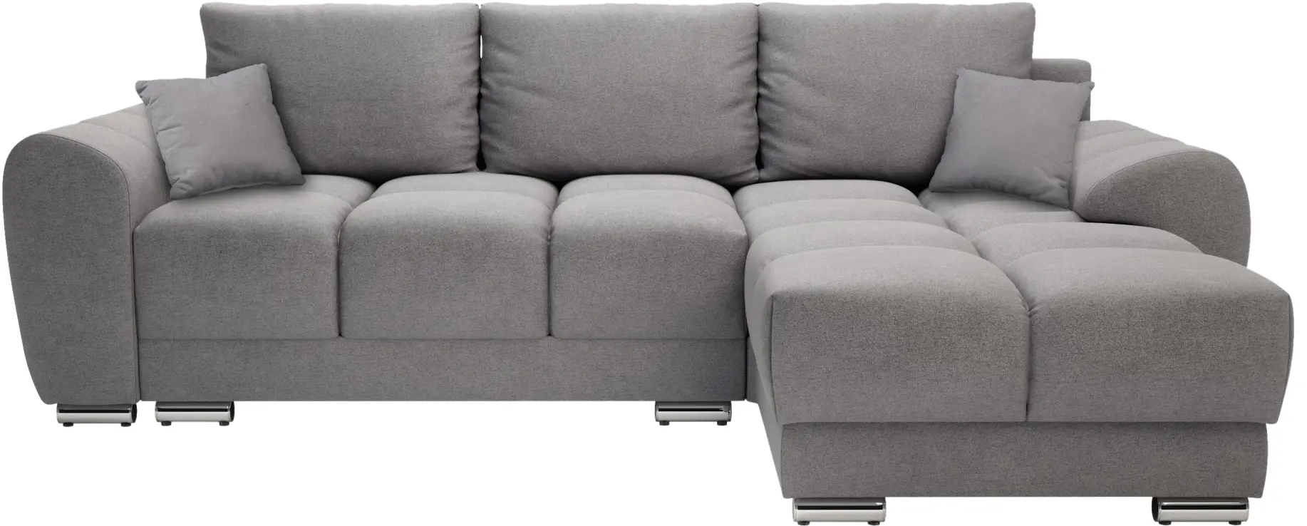 Canapea de colt Inspira Furniture Azzuro Enjoy New 21 (Grey)