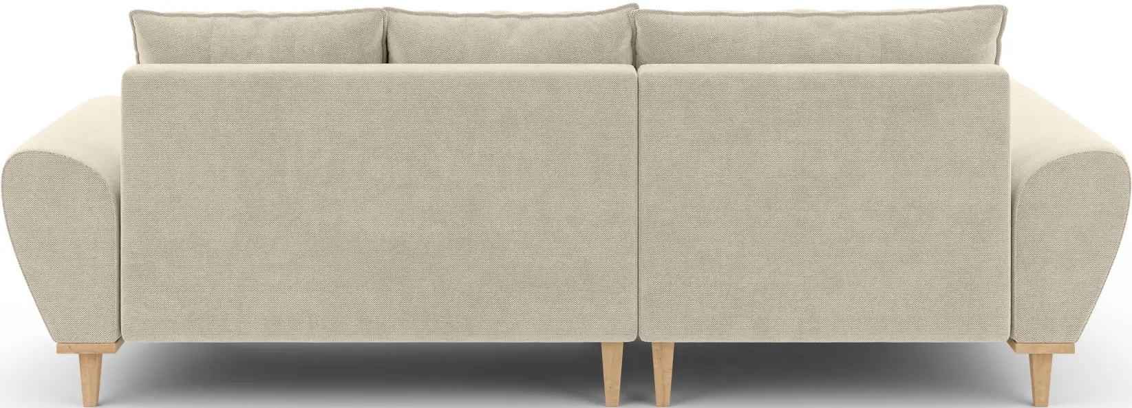 Диван угловой Inspira Furniture Baltico Left Curio 09 (Cream)
