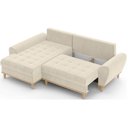 Диван угловой Inspira Furniture Baltico Left Curio 09 (Cream) Thumb