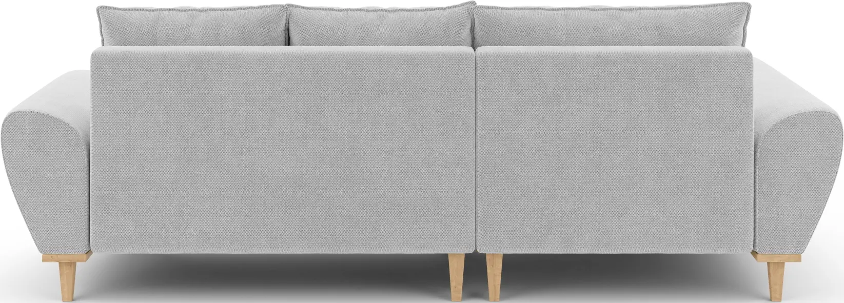 Canapea de colt Inspira Furniture Baltico Left Curio 80 (Grey)