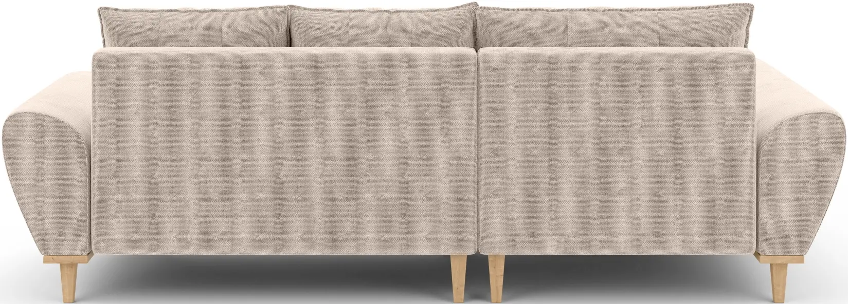 Canapea de colt Inspira Furniture Baltico Left Flow 02 (Beige)