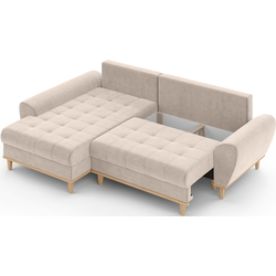 Canapea de colt Inspira Furniture Baltico Left Flow 02 (Beige) Thumb