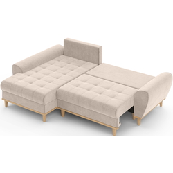 Canapea de colt Inspira Furniture Baltico Left Flow 02 (Beige) Thumb