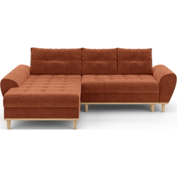 Canapea de colt Inspira Furniture Baltico Left Flow 09 (Terracota) Thumb