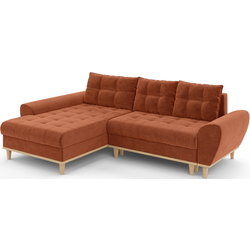 Canapea de colt Inspira Furniture Baltico Left Flow 09 (Terracota) Thumb