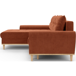 Canapea de colt Inspira Furniture Baltico Left Flow 09 (Terracota) Thumb