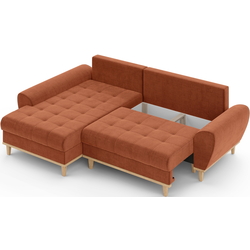 Canapea de colt Inspira Furniture Baltico Left Flow 09 (Terracota) Thumb