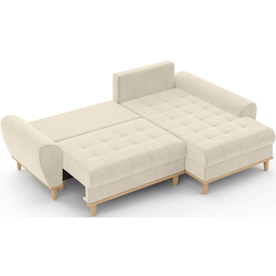 Диван угловой Inspira Furniture Baltico Right Curio 09 (Cream) Thumb