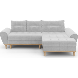 Canapea de colt Inspira Furniture Baltico Right Curio 80 (Grey) Thumb