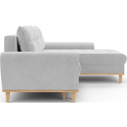 Canapea de colt Inspira Furniture Baltico Right Curio 80 (Grey) Thumb