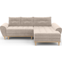 Canapea de colt Inspira Furniture Baltico Right Flow 02 (Beige) Thumb