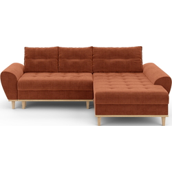 Диван угловой Inspira Furniture Baltico Right Flow 09 (Terracota) Thumb