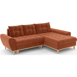 Диван угловой Inspira Furniture Baltico Right Flow 09 (Terracota) Thumb