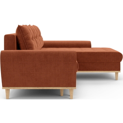 Диван угловой Inspira Furniture Baltico Right Flow 09 (Terracota) Thumb