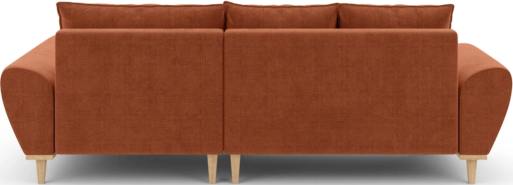 Диван угловой Inspira Furniture Baltico Right Flow 09 (Terracota)