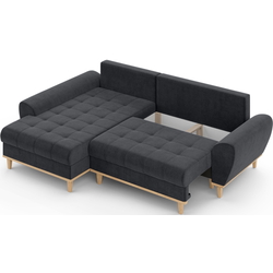 Canapea de colt Inspira Furniture Baltico SF Left Enjoy New 24 (Graphite) Thumb