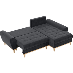 Canapea de colt Inspira Furniture Baltico SF Right Enjoy New 24 (Graphite) Thumb