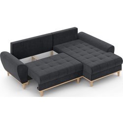 Canapea de colt Inspira Furniture Baltico SF Right Enjoy New 24 (Graphite) Thumb