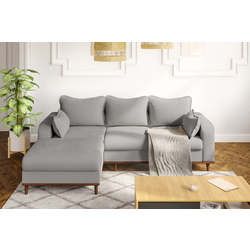 Диван угловой Inspira Furniture Beata SF Left Fjord 08 (Grey) Thumb