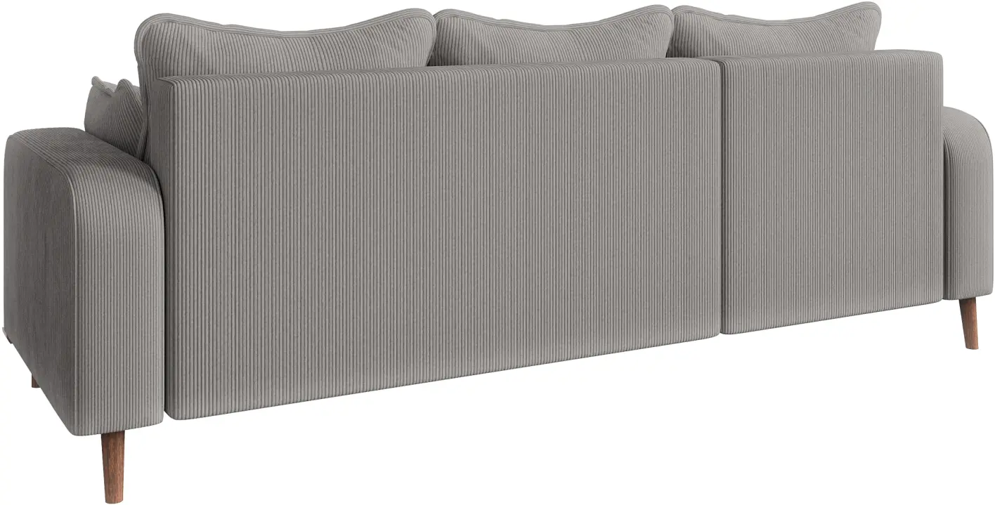 Диван угловой Inspira Furniture Beata SF Left Fjord 08 (Grey)